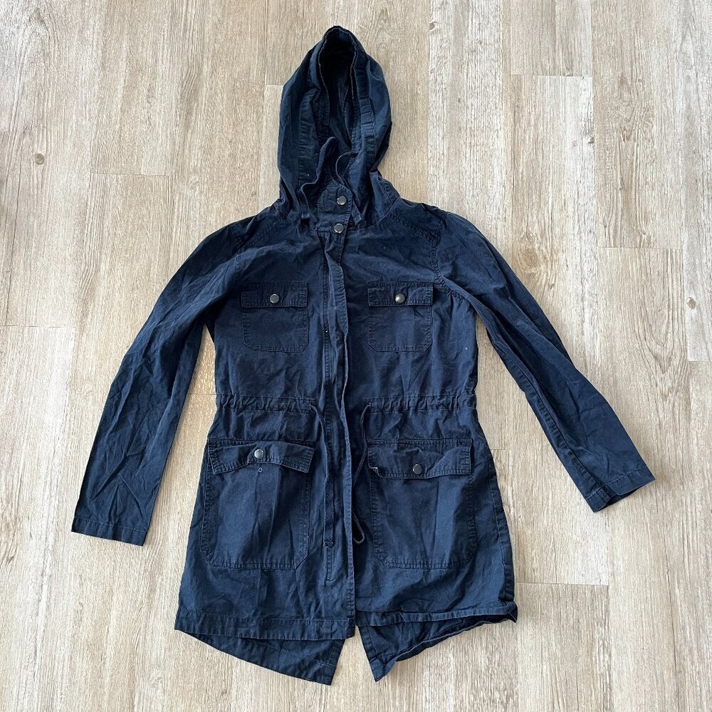Womens Love Tree Blue Jacket Coat - S